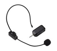 RiToEasysports Wireless Headset Microphone, 2.4G Headset Mic for Singing, Speaking, Teaching, and Stable Connection, Versatile 3 in 1 Design with 2 Microphones, Crystal Clear Sound (1 Receiver with