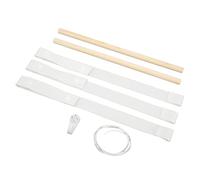 RiToEasysports Wooden Arch Holder Robust Durable Width Application for Baby Hair Accessories Oak Polyester Wall Decoration (A)