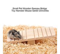 RiToEasysports Wooden Wood Toy for Small Health Pets, for Hamsters Mouse Gerbils Chinchilla