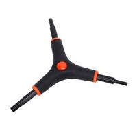 RiToEasysports Y Shape Bike Hex Wrench, 3 Way Bicycle Repair Tool with Anti Slip Handle for Mountain Bike, 4mm 5mm 6mm Hex Key Set for Effort Saving Cycling Maintenance