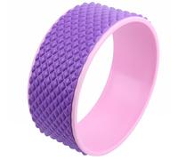 RiToEasysports Yoga Wheel for Back Pain Relief, 11.8 X 4.7 Inch EVA Foam | Non-slip Textured Surface, 3D Massage Points, Supports 225kg Load, Seamless One-piece Construction, Soft Skin-friendly
