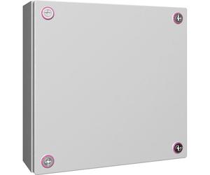 Rittal 1518000 KX Wall-Mount Enclosure 400x200x80mm Steel Light Grey