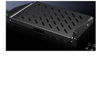 RITTAL RAL 9005 Extendible Shelf 2 U 25 kg Depth 350 mm