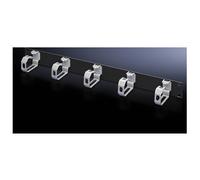 Rittal 7159017 Cable management panel 1 U Jet black RAL 9005 19 inch