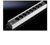 Rittal 7240.120 DK Power Strip 3x With Switch Aluminium 1 piece