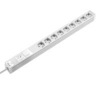Rittal 9-Outlet PDU With Surge Protection And EMI Filter (European Socket) - 7240330