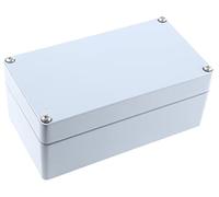 Rittal 9110.210, Cast Aluminium Enclosure, IP66, Grey (RAL 7001), 220 x 120 x 90