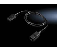 RITTAL Dk 7200.217, Male/Female, C20 Coupler,C19 Coupler,Straight,Straight
