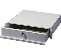 Rittal DK Drawer 2 U For a 482.6 mm 19T 48.26 cm Mounting Level Installation Depth 427 mm