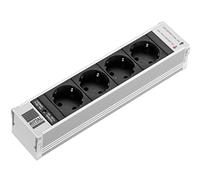 Rittal Steckdosenmodul PSM 4x Schu.ko L250mm schw. NEW