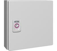 Rittal E-Box Wall-Mount Enclosure 200x200x80mm Steel RAL 7035 1546000