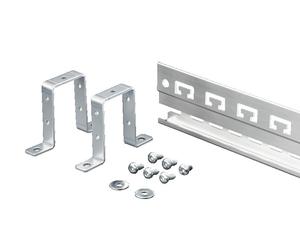 Rittal EMC Mounting Rail 1000mm Aluminum C-Profile - 2388050