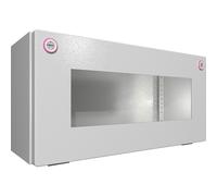Rittal KX Wall-Mount Enclosure Steel IP65 400x155x200 RAL7035