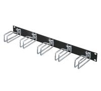 Rittal Manoeuvring Panel 1HE H x D 43 x 105 mm RAL 9005 Steel Bracket