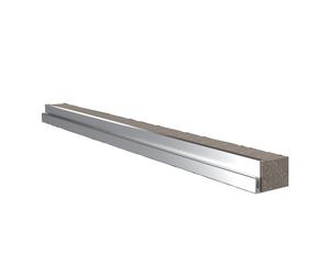 Rittal VX Cable Entry Section Aluminum 600mm - 8618800 [2 Pieces]