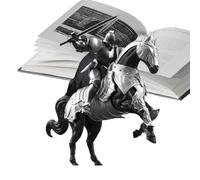 Ritter Action Figure to Assemble, Fully Articulated with Many Joints