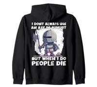 Ritter Buhurt Krieger Motiv Bouhourt Hobby Buhurt Zip Hoodie