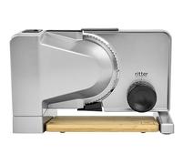 ritter Serano 8 Electric Food Slicer & Bread Slicer Made of Solid Metal, Made in Germany