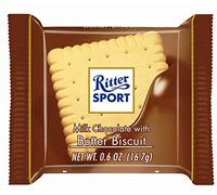 Ritter Sport Butter Biscuit 5x100g German Chocolate Bars