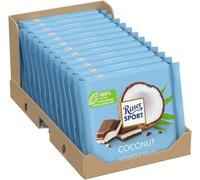 Ritter Sport Coconut Chocolate 100g (Pack of 3) -Free Delivery Limited Edition