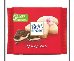Ritter Sport Colourful Variety Marzipan 5 X 100g/Fast Moving/Dark Chocolate