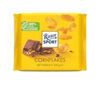 Ritter Sport Cornflake Milk Chocolate Bar, 100g, Chocolate Sharing Bar