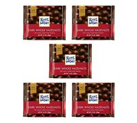 Ritter Sport Dark Chocolate with Hazelnuts 5 X 100g