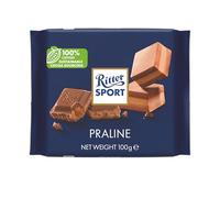 Ritter Sport Hazelnut Praline Milk Chocolate Bar, 100g, Chocolate Sharing Bar