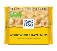 Ritter Sport Nut Selection White Whole Hazelnuts 100g (Pack of 5)