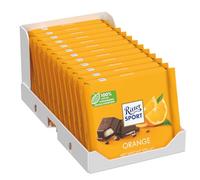 Ritter Sport Chocolate Orange 100g (Pack of 12) 12 x 100g