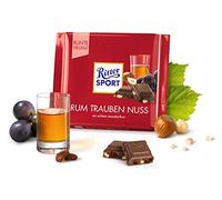 Ritter Sport Rum Grape Nut, Pack of 6 x 100 g)