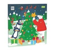 Ritter Sport Square Advent Calendar With 24 Bars Of Chocolate 347G