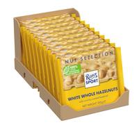Ritter Sport White Whole Hazelnut 100g (Pack of 10)