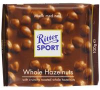 Ritter Sport Whole Hazelnuts 100 g (Pack of 5)