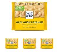 Ritter Sport Whole Hazelnuts White Chocolate Bar 100g Chocolate Sharing Bar