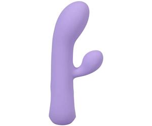 RITUAL - Aura - 10 Function G-Rabbit Vibrator - Lilac - Luxuriously Soft Silicone, USB Rechargeable, Quiet & Discreet, Hypoallergenic, Water-Resistant - by Doc Johnson