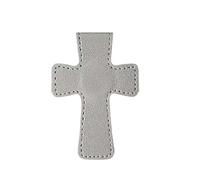 Ritual Leather Bookmarks with Secure Closure Crucifix Detailing Leather Texture Suitable for Journals Scriptures Reading Accessory