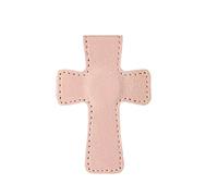 Ritual Leather Bookmarks with Secure Closure Crucifix Detailing Texture Suitable for Journals Scriptures Crucifix Bookmarks