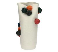 rituali domestici - Pompompon Collection L Ceramic Vase, 22 x 18 cm, Depth 44 cm