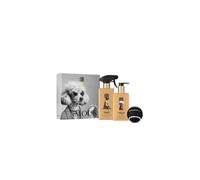 Rituals Dog Essentials Set Shampoo Freshener Ball | Complete dog care ritual, premium shampoo & fabric freshener with white tea, apricot and sandalwood