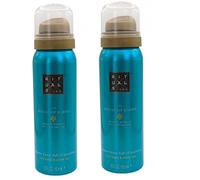 RITUALS Foaming Shower Gel from The Ritual of Karma, With Summery Holy Lotus & White Tea - Hydrating, Cooling Properties Travel Size 2 x 50ml