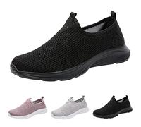 Rituals Gift Sets for Women Sale,Extra Wide Fit Trainers,Casual Walking Buffer Fitness Sneakers,Lightweight Slip on Running Shoes,Comfortable Diabetes Heel Pain,Ladies Trainers Sale Black