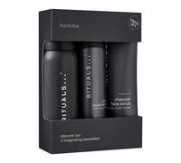 RITUALS Homme Men's Travel Set - Shower Foam, Spray & Face Scrub, Cedar Wood