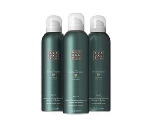 RITUALS Jing Shower Foam Value Pack, Lotus Flower, 3 x 200 ml | Rich foaming shower gel, luxury cleansing, signature fragrance, value pack