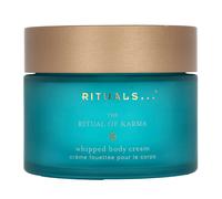 RITUALS The Ritual of Karma Body Cream, Summer Scented Moisturising Cream with Lotus Flower and White Tea, Soothing Hydration for Soft and Radiant Skin, Uplifting Fragrance, 220ml Glass Jar