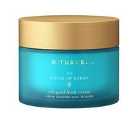 RITUALS The Ritual of Karma Body Cream, Summer Scented Moisturising Cream with Lotus Flower and White Tea, Soothing Hydration for Soft and Radiant Skin, Uplifting Fragrance, 220ml Glass Jar