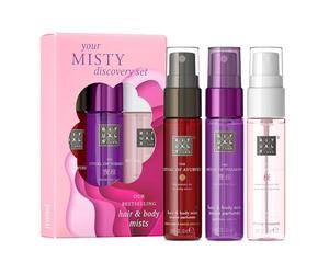 Rituals Misty Discovery Set, Hair & Body Mist, Ayurveda, Yozakura & Sakura, Alcohol Free, 3 x 20 ml