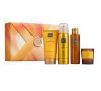 RITUALS The Ritual of Mehr Travel Gift Set, Body and home set Sweet Orange and Cedar Wood Fragrance, 4-Piece Collection