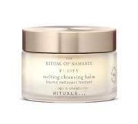 RITUALS The Ritual of Namaste Melting Cleansing Balm - Butter-to-Oil Face Cleanser & Makeup Remover, Removes Long-Wear & Waterproof Makeup, For All Skin Type, 100ml