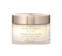 RITUALS The Ritual of Namaste Melting Cleansing Balm - Butter-to-Oil Face Cleanser & Makeup Remover, Removes Long-Wear & Waterproof Makeup, For All Skin Type, 100ml